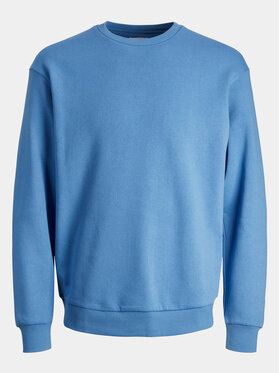 Jack&Jones Jack&Jones Mikina Bradley 12249341 Modrá Relaxed Fit