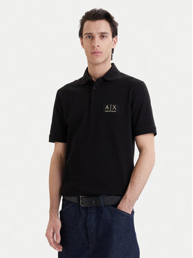 Armani Exchange Armani Exchange Pólóing XM002231 AF10366 UC001 Fekete Regular Fit