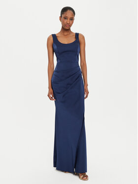 Rinascimento Rinascimento Rochie de seară CFC0120523003 Bleumarin Regular Fit