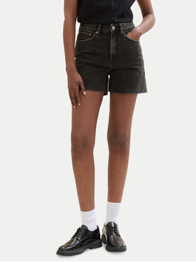 Tom Tailor Denim Tom Tailor Denim Jeansshorts 1041242 Schwarz Mom Fit