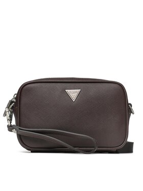 Guess Guess Brašna Certosa Saffiano Smart Accessories PMECSA P3145 Bordó