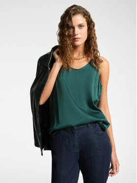 Elena Mirò Elena Mirò Top D105P000024N035 Verde Regular Fit
