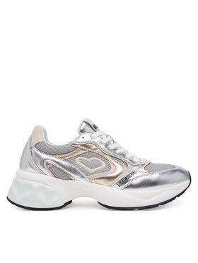 LOVE MOSCHINO LOVE MOSCHINO Sneakers JA15296G1MIQG90A Argintiu