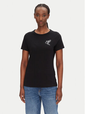 BOSS BOSS T-shirt C_Elogo_21 50540260 Crna Slim Fit