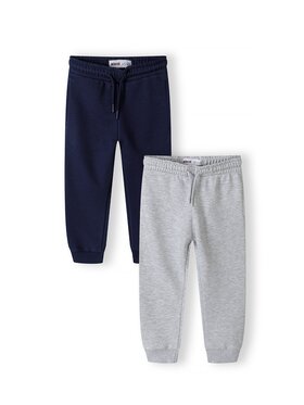 MINOTI MINOTI Spodnie dresowe 17FLEECE 103 Szary Regular Fit