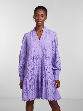 YAS YAS Vsakodnevna obleka 26027162 Vijolična Regular Fit