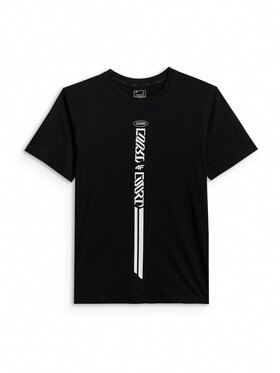 4F 4F T-Shirt FLUID EXPRESSIONS Czarny Regular Fit