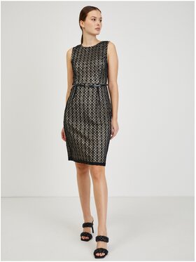 Orsay Orsay Sukienka 490447-660000__42 Czarny Regular Fit