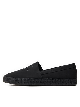 Calvin Klein Jeans Espadrile Espadrille Slipon Ml YM0YM00935 Črna