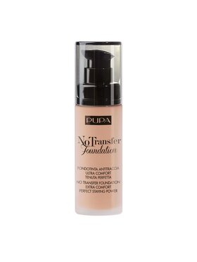 pupa milano pupa milano Pupa Milano No Transfer Foundation SPF15 podkład nawilżający 02 Light Beige 30ml Podkład czarny