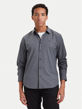 Calvin Klein Calvin Klein Πουκάμισο Gingham LV04LH100G Σκούρο μπλε Slim Fit