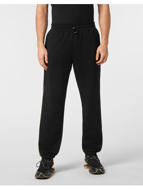 Plein Sport Plein Sport Joggery 24107 Czarny Jogger Fit