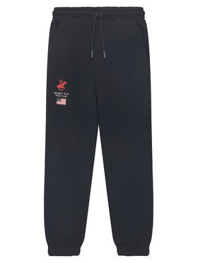 Beverly Hills Polo Club Beverly Hills Polo Club Teplákové nohavice P-SS26B-TF0033K Tmavomodrá Regular Fit