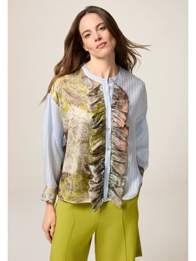 Oltre Oltre Camicia 5066E000108N0S5 Verde Regular Fit