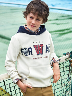 Mayoral Mayoral Felpa 7447 Écru Regular Fit