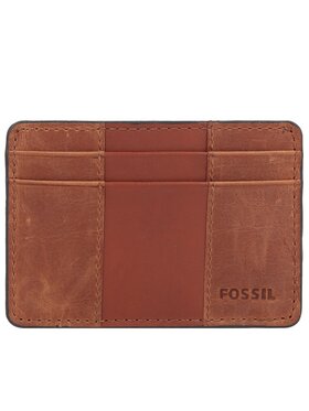 Fossil Fossil Etui na karty kredytowe 265310 Brązowy