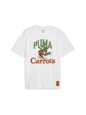 Puma Puma T-Shirt 627443 Biały Regular Fit