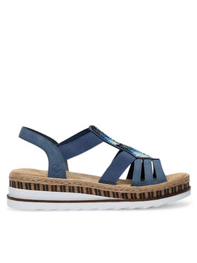 Rieker Rieker Sandaalid V7909-12 Tumesinine