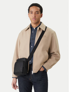 Calvin Klein Calvin Klein Мъжка чантичка Bold Ck Pocket Reporter LV04D3368G Черен