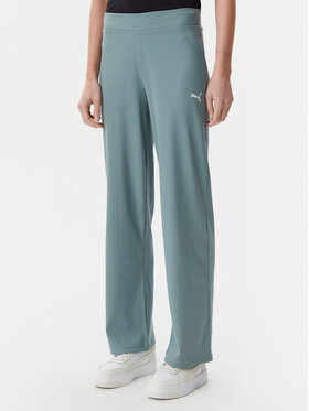 Puma Puma Долнище анцуг Ess Elevated 685025 Зелен Straight Fit