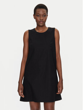 Barbour Barbour Rochie de zi Lucy LDR0908BK11 Negru Regular Fit