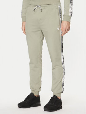 Guess Guess Teplákové kalhoty Z2YB19 K6ZS1 Zelená Regular Fit