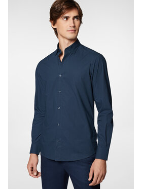 Próchnik Próchnik Koszula PM41 KO073224000038 Granatowy Slim Fit