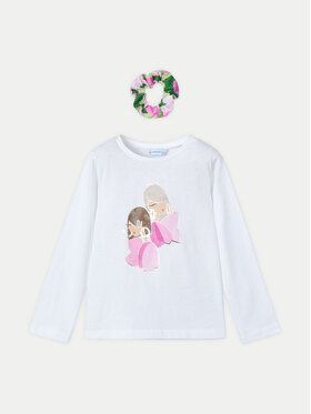 Mayoral Mayoral Blusa 3016 Bianco Regular Fit