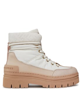 Tommy Hilfiger Tommy Hilfiger Scarponcini Th Monogram Outdoor Boot FW0FW07502 Bianco