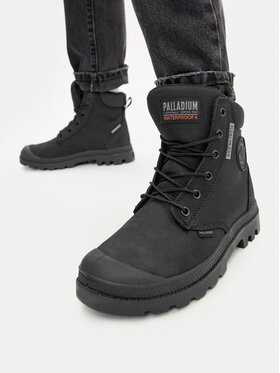 Palladium Palladium Turistická obuv Pampa Sc Wpn U-S 77235-010-M Černá