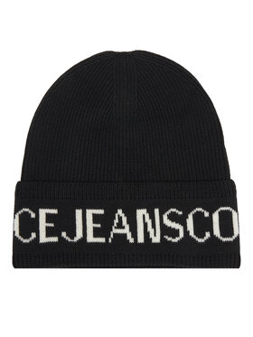 Versace Jeans Couture Шапкa Big Beanie 79YAZK40 Чорний