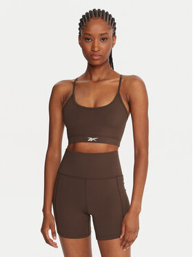 Reebok Reebok Спортивний бюстгальтер Reebok X Ewa Chodakowska RK25312CCW Коричневий