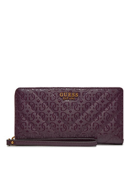 Guess Guess Голям дамски портфейл Jania (GA) Slg SWGA91 99630 Виолетов