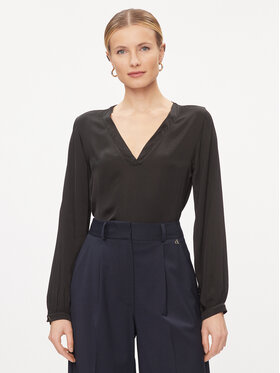 Dixie Dixie Blúz C239Z014A Fekete Loose Fit
