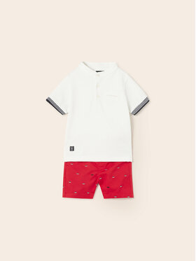 Mayoral Mayoral Set polo i hlače 1296 Šarena Regular Fit