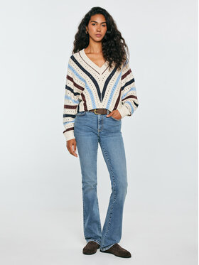 BIG STAR BIG STAR Jeansy ANELA Niebieski Bootcut Fit