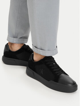 Calvin Klein Calvin Klein Sportcipők Chunky Cupsole Laceup Cv Mix HM0HM02238 Fekete