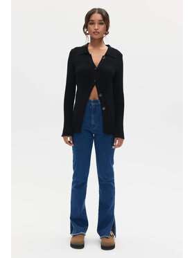 BENU BENU Kardigan Kardigan Černá Regular Fit