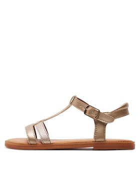 Geox Sandale J Sandal Karly Girl J4535H 0NFQD C2010 S Zlatna