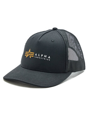 Alpha Industries Alpha Industries Czapka z daszkiem Label 106901 Czarny