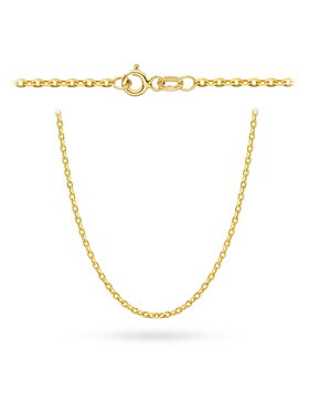 Fugart Fugart Naszyjnik Rolo diamentowany 70cm FUG1-26-L00110-2 Złoty