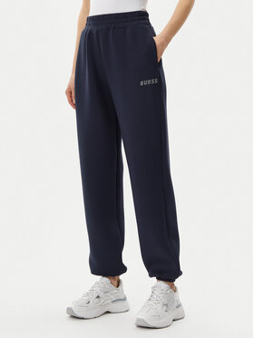 Guess Guess Jogginghose V4BB13 K7UW2 Dunkelblau Regular Fit