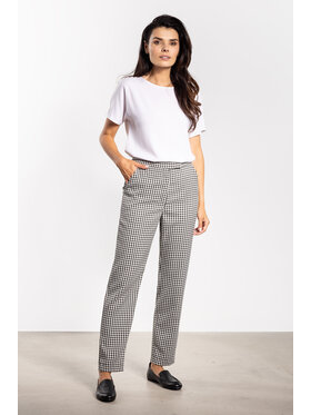 Awama Awama Pantaloni da donna A748 Bianco Basic Fit