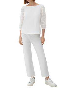 s.Oliver s.Oliver Palaidinė 2129639 Balta Regular Fit