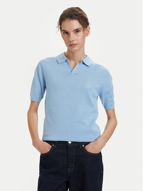 Beverly Hills Polo Club Beverly Hills Polo Club Polokošile P-SS26W-M550273 Světle modrá Regular Fit