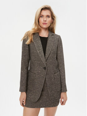 TWINSET TWINSET Сако 232TT2031 Сив Regular Fit