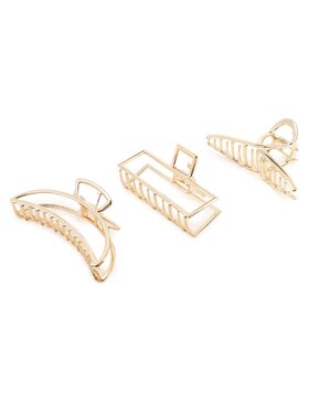 ONLY ONLY Set 3 agrafe de păr 15286978 Auriu
