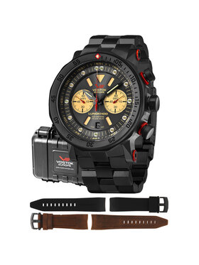 Vostok Europe Vostok Europe Zegarek 6S21-620C629B Czarny