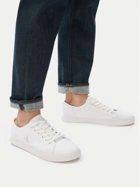 Calvin Klein Jeans Calvin Klein Jeans Tenisice Ess Vulc Low Mg Canvas YM0YM01209 Bijela