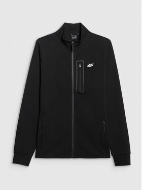 4F 4F Bluza DUO DYNAMICS Czarny Regular Fit
